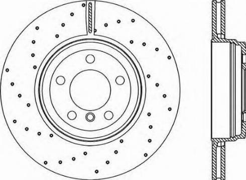 Open Parts BDRS1562.25 - Тормозной диск unicars.by