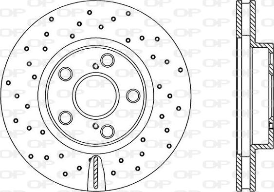 Open Parts BDRS1874.25 - Тормозной диск unicars.by