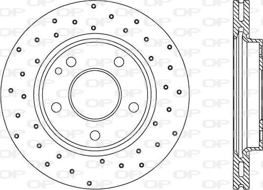 Open Parts BDRS1700.25 - Тормозной диск unicars.by