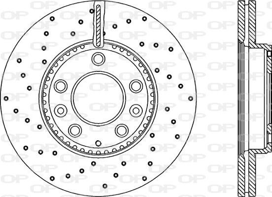 BOSCH 0 986 479 S60 - Тормозной диск unicars.by