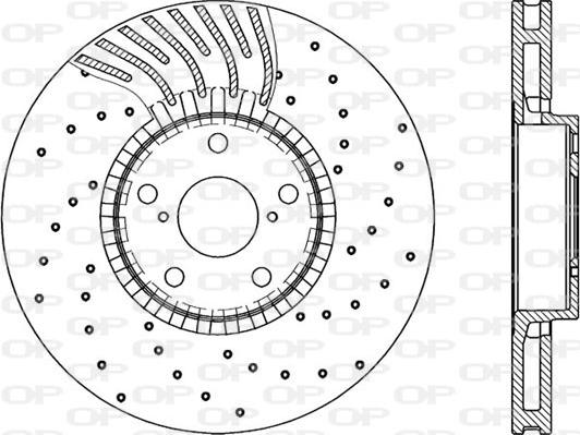 Open Parts BDRS2285.25 - Тормозной диск unicars.by