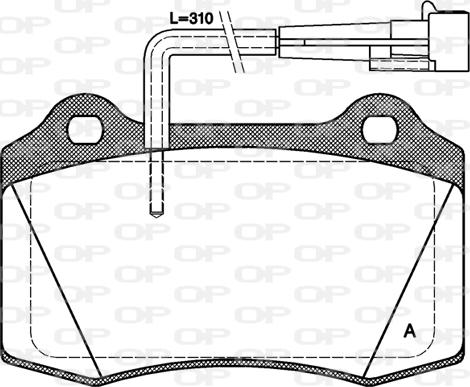 Magneti Marelli 363700205119 - Тормозные колодки, дисковые, комплект unicars.by