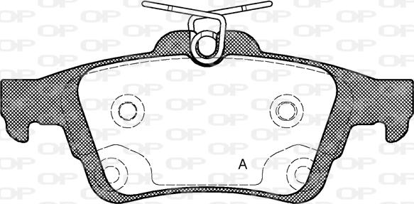 Meyle MBP1761 - Тормозные колодки, дисковые, комплект unicars.by