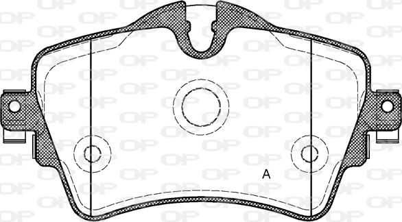 Valeo 671419 - Тормозные колодки, дисковые, комплект unicars.by