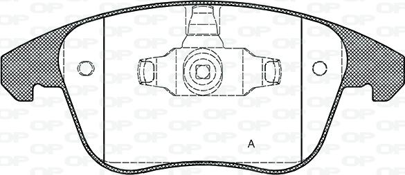 Valeo 9011099 - Тормозные колодки, дисковые, комплект unicars.by