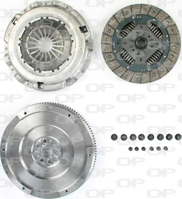 Open Parts CLK9196.04 - Комплект сцепления unicars.by