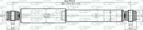 Open Parts SAB8552.32 - Амортизатор unicars.by