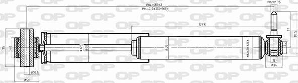 Open Parts SAB8530.32 - Амортизатор unicars.by