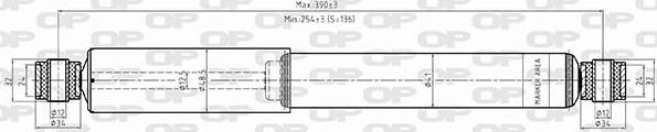 Open Parts SAB8537.12 - Амортизатор unicars.by