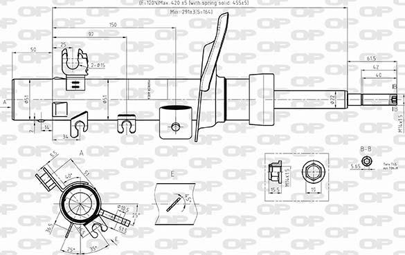 Open Parts SAB8577.31 - Амортизатор unicars.by