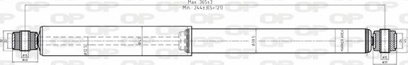 Open Parts SAB8049.32 - Амортизатор unicars.by