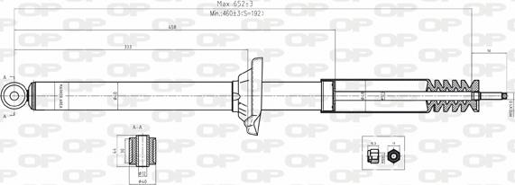 Open Parts SAB8048.32 - Амортизатор unicars.by