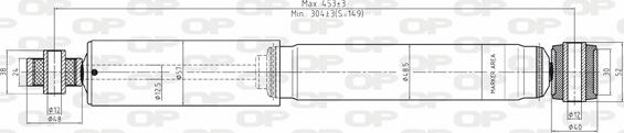 Open Parts SAB8089.32 - Амортизатор unicars.by