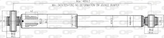 Open Parts SAB8193.32 - Амортизатор unicars.by