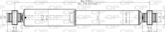 Open Parts SAB8179.32 - Амортизатор unicars.by