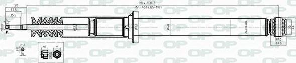 Open Parts SAB8381.32 - Амортизатор unicars.by