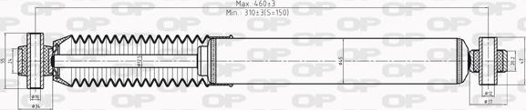 Open Parts SAB8202.32 - Амортизатор unicars.by