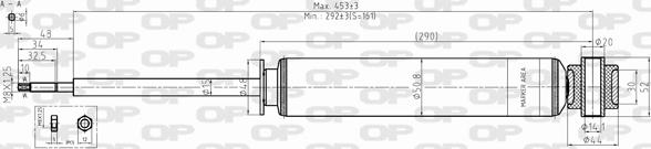 Open Parts SAB8288.32 - Амортизатор unicars.by