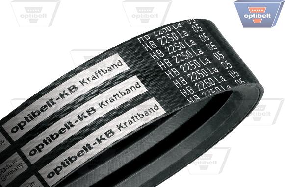 Optibelt 2-12,5 x 1500 - Многоклиновый ремень unicars.by