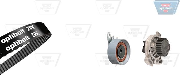 Optibelt KT 1306 W1 - Водяной насос + комплект зубчатого ремня ГРМ unicars.by