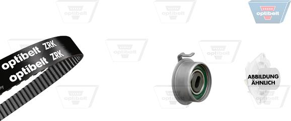 Optibelt KT 1245 W1 - Водяной насос + комплект зубчатого ремня ГРМ unicars.by