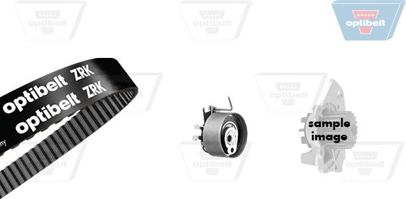 Optibelt KT 1252W2 - Водяной насос + комплект зубчатого ремня ГРМ unicars.by