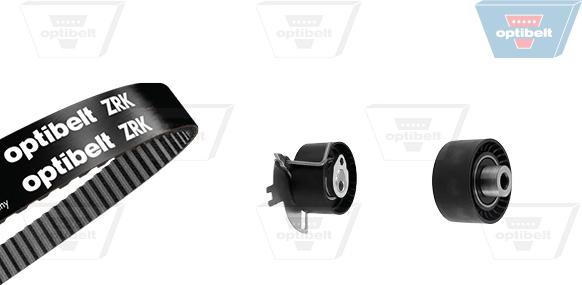 Optibelt KT 1718 - Комплект зубчатого ремня ГРМ unicars.by