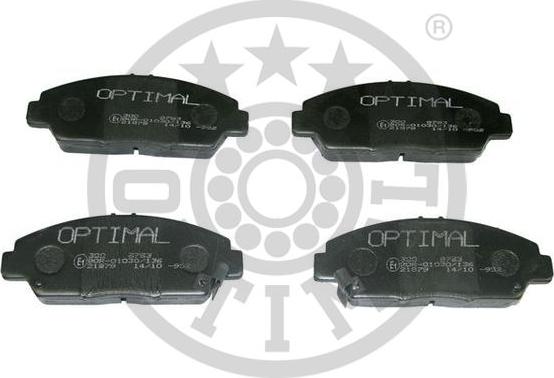 Optimal BP-09793 - Тормозные колодки, дисковые, комплект unicars.by