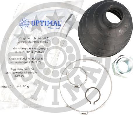 Optimal CVB-10708TPE - Пыльник, приводной вал unicars.by