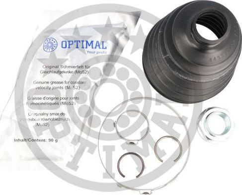 Optimal CVB-10707TPE - Пыльник, приводной вал unicars.by