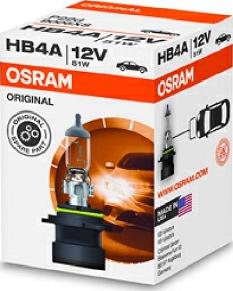 Osram 9006XS - Лампа накаливания, фара дальнего света unicars.by