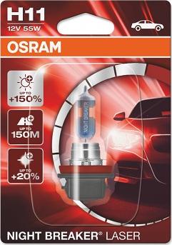 Osram 64211NL-01B - Лампа накаливания, фара дальнего света unicars.by