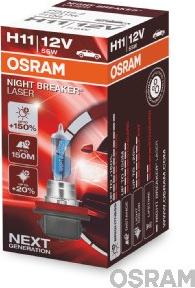 Osram 64211NL - Лампа накаливания, фара дальнего света unicars.by