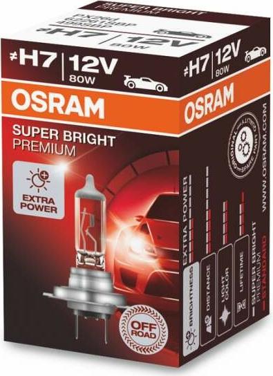 Osram 62261SBP - Лампа накаливания, фара дальнего света unicars.by