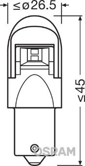 Osram 7556CW-02B - Лампа накаливания unicars.by