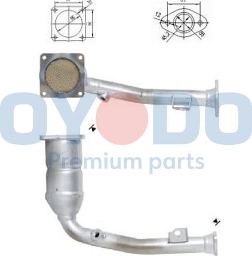 Oyodo 10N0082-OYO - Катализатор unicars.by