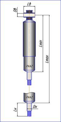 PAAZ 49004P - Амортизатор unicars.by