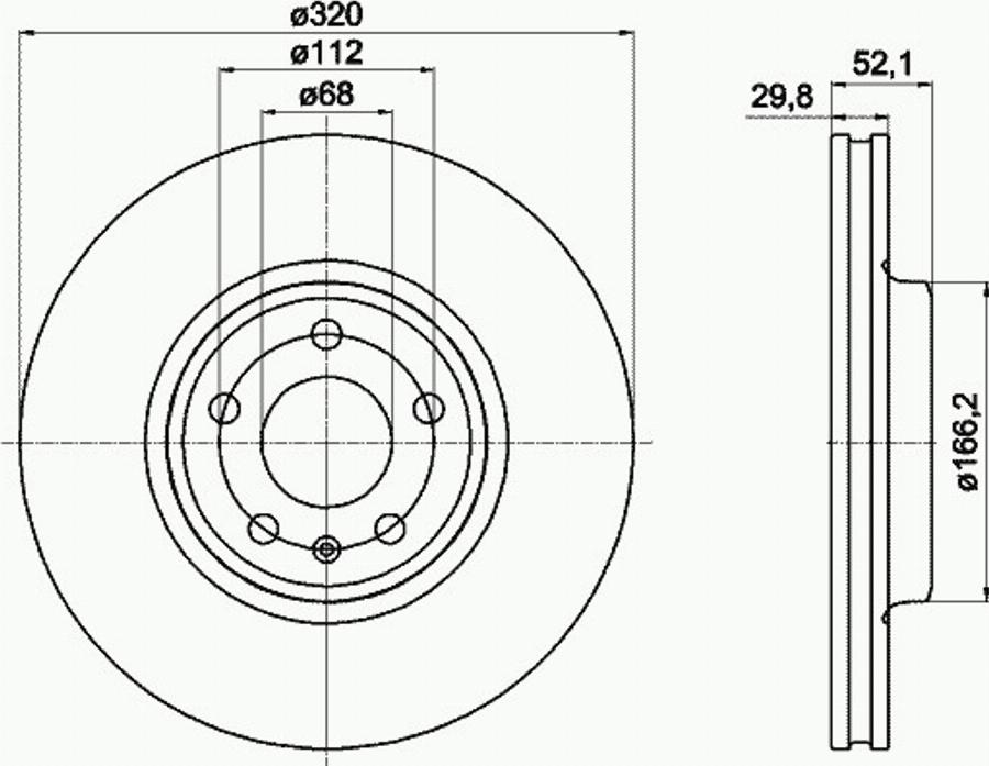 Pagid 54600PRO - Тормозной диск unicars.by