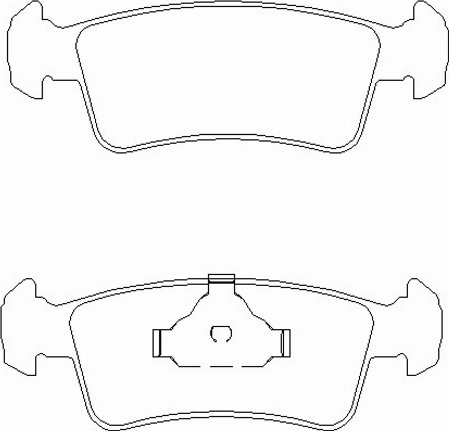 Pagid T 0020 - Тормозные колодки, дисковые, комплект unicars.by