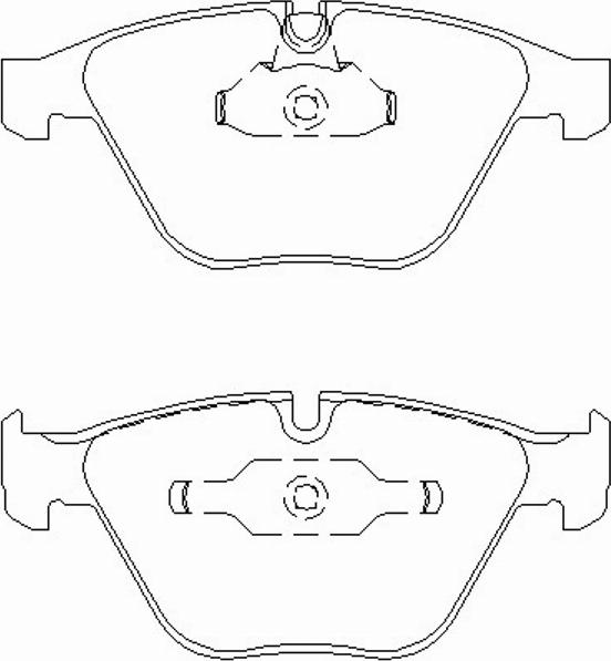 Pagid T1230EP - Тормозные колодки, дисковые, комплект unicars.by