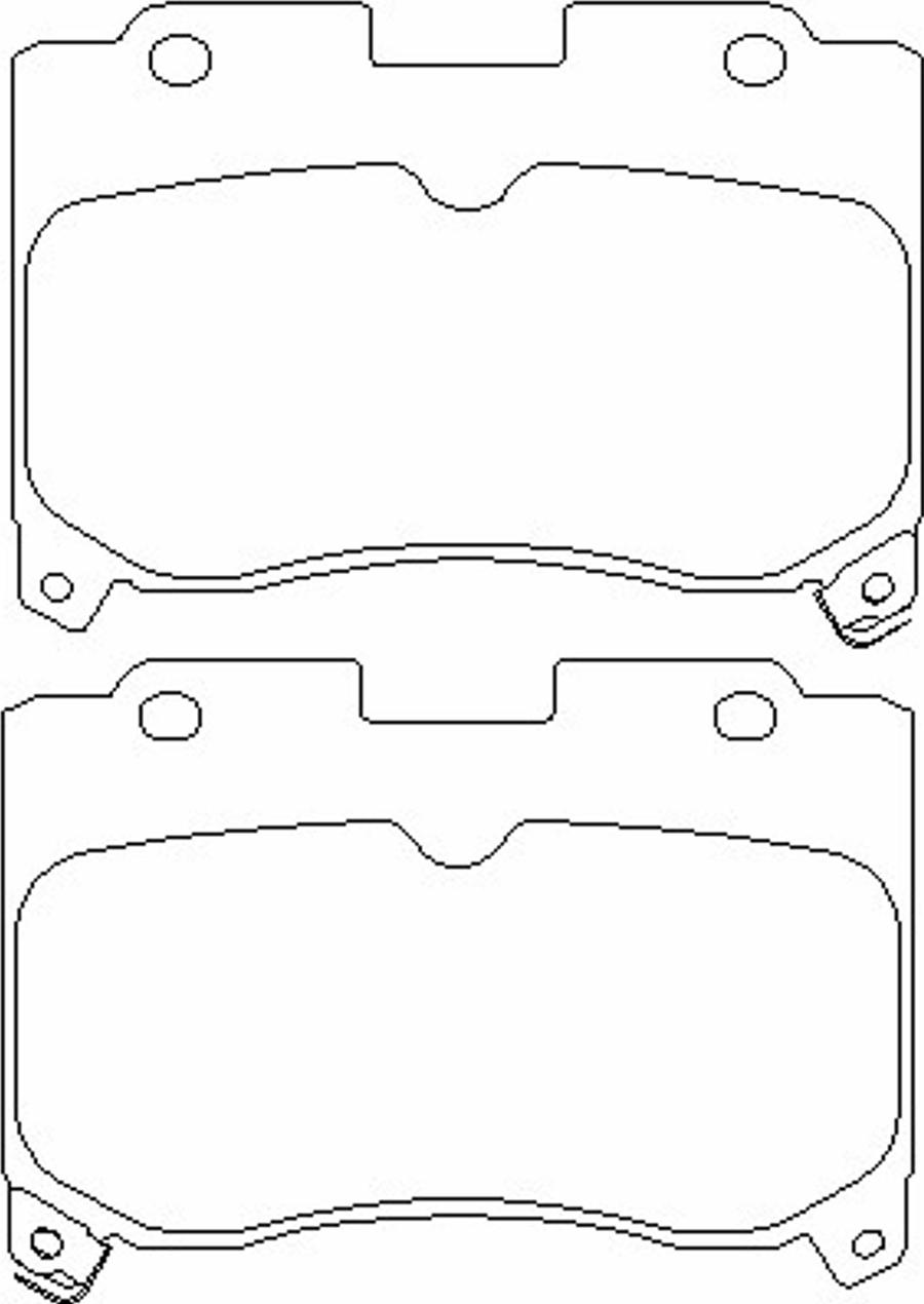 Pagid T3079 - Тормозные колодки, дисковые, комплект unicars.by