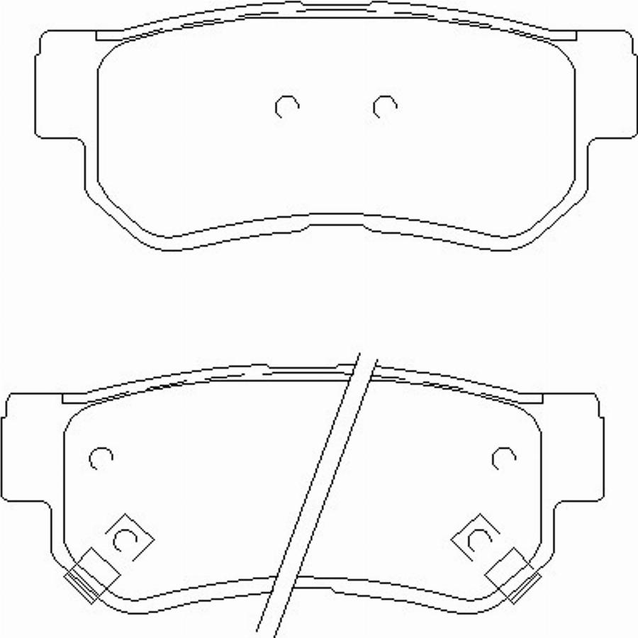 Pagid T2106 - Тормозные колодки, дисковые, комплект unicars.by