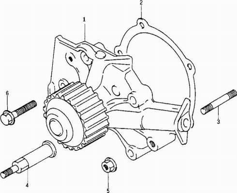 Parts-Mall PHC-001 - Водяной насос unicars.by