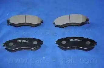 Parts-Mall PKA-002-S - Тормозные колодки, дисковые, комплект unicars.by