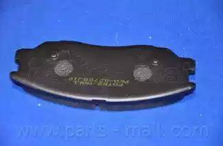 Parts-Mall PKA-031-S - Тормозные колодки, дисковые, комплект unicars.by