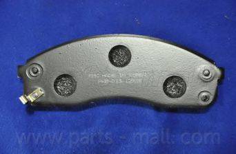 Parts-Mall PKB-013 - Тормозные колодки, дисковые, комплект unicars.by