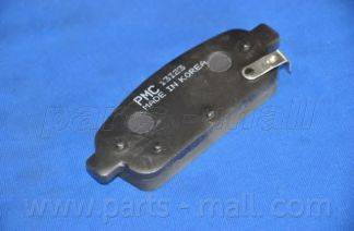 Parts-Mall PKC-024-S - Тормозные колодки, дисковые, комплект unicars.by