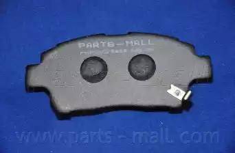 Parts-Mall PKF-003 - Тормозные колодки, дисковые, комплект unicars.by