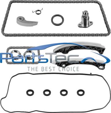 PartsTec PTA114-0449 - Комплект цепи привода распредвала unicars.by