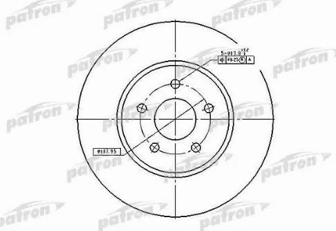 Patron PBD4147 - Тормозной диск unicars.by